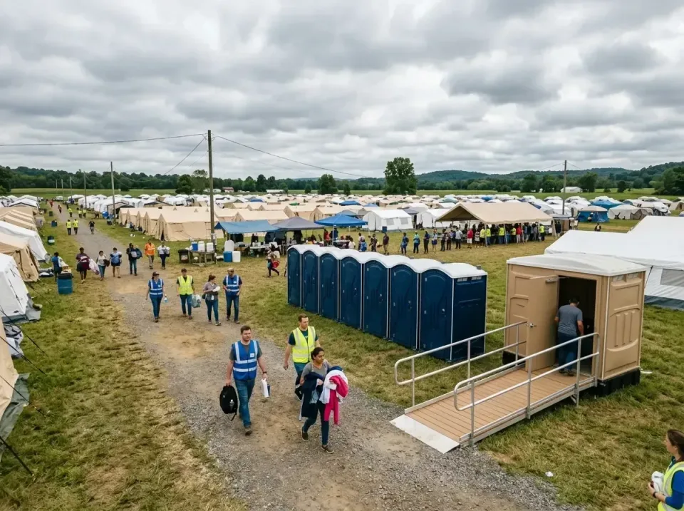 disaster-relief-camp-restrooms-010 — frequently asked questions, Dumpster & Portable Bathrooms Rental in Harvey, IL
